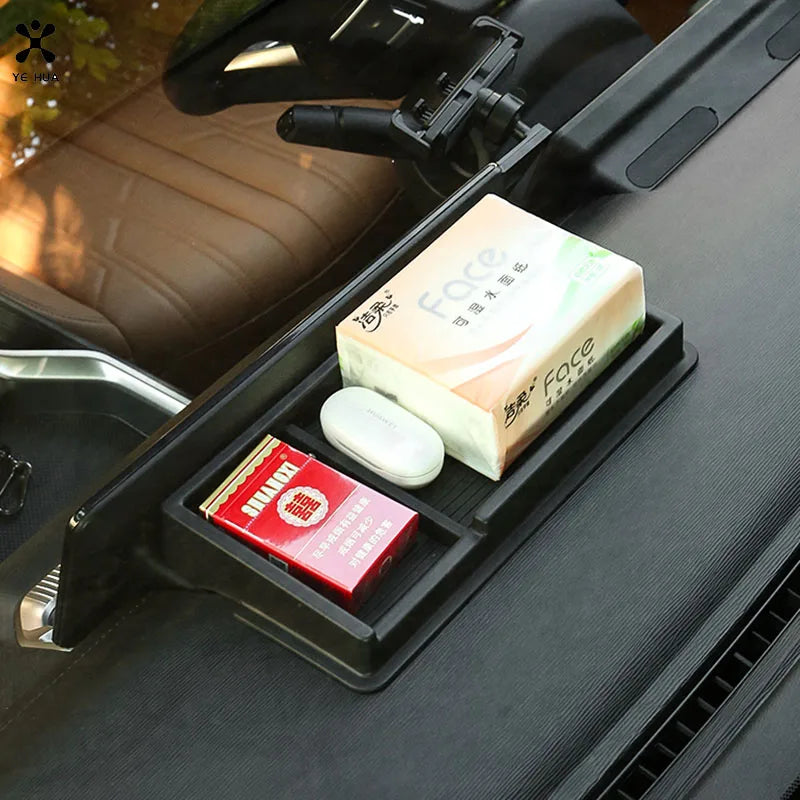Great Wall Haval H5 II 2023 2024 Screen Rear Hidden Storage Box -Tray & Tissue Box Accessories