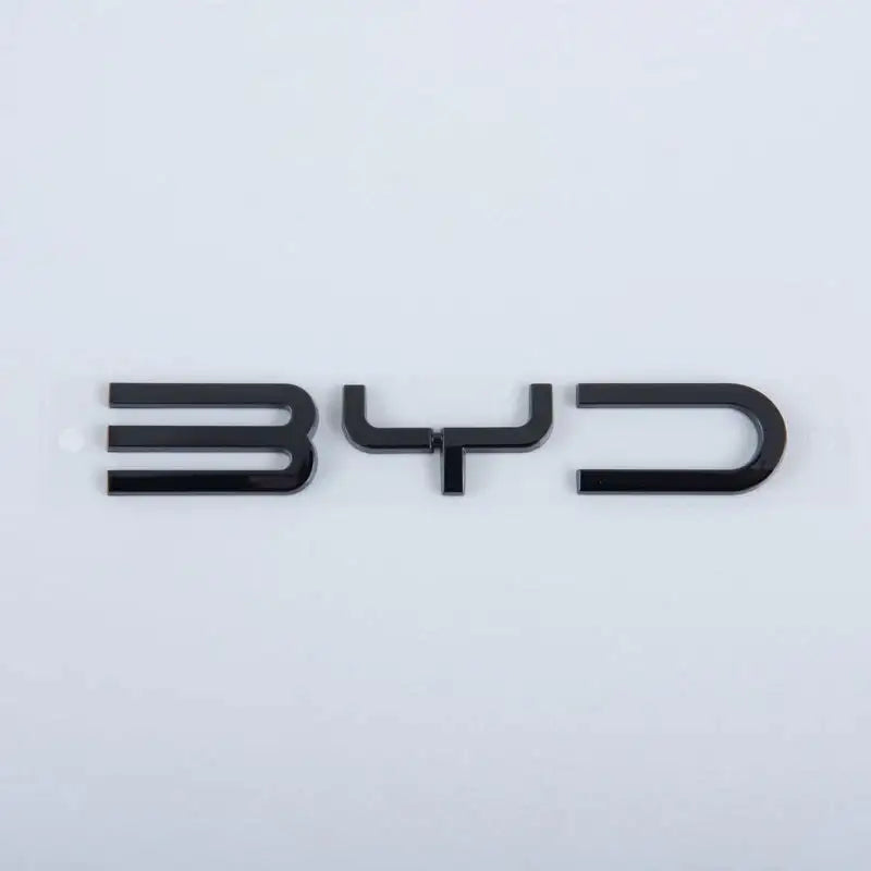 Rear Bumper Glossy Black Badges LOGO for BYD BYD13
