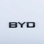 Rear Bumper Glossy Black Badges LOGO for BYD BYD12