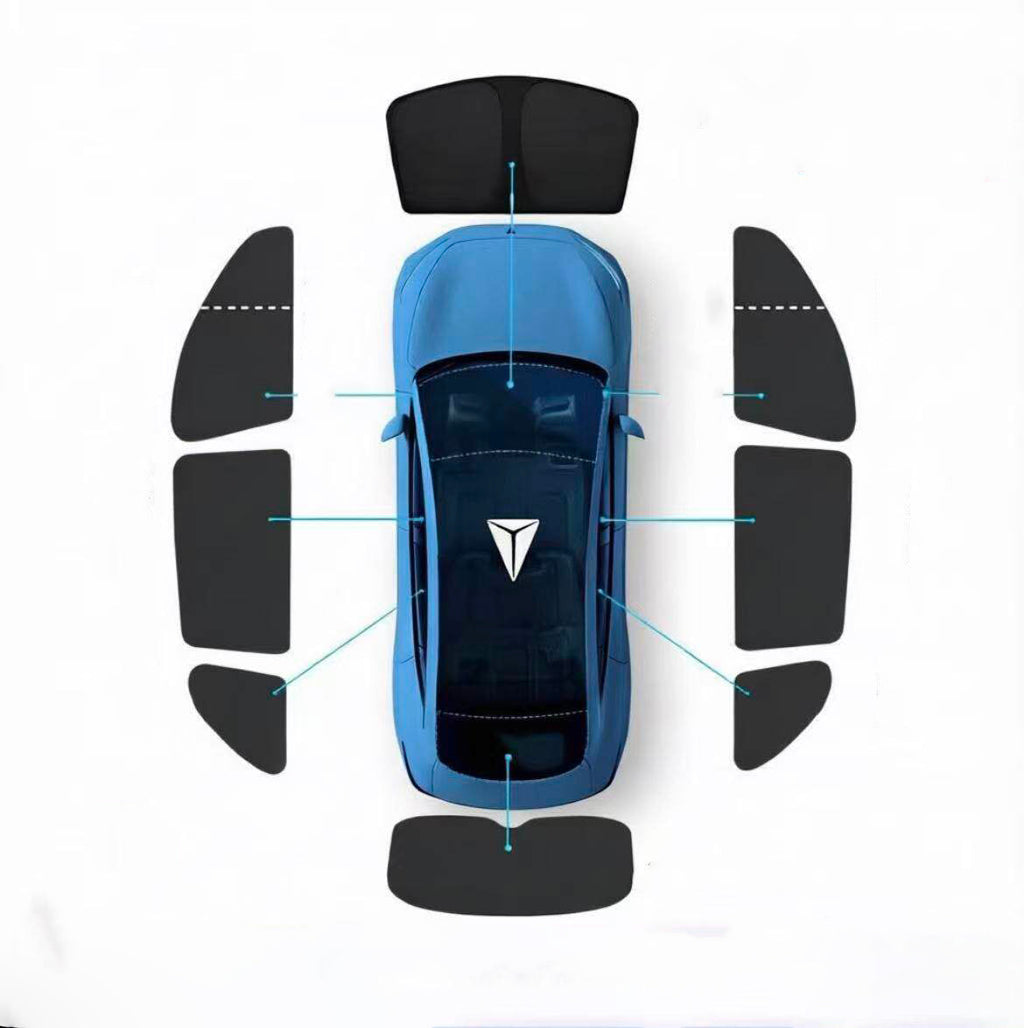 Custom Fit Car Window Sun Shade Set for Deepal S05 S07 G318 L07 - UV Blocking & Privacy