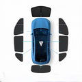 Custom Fit Car Window Sun Shade Set for Deepal S05 S07 G318 L07 - UV Blocking & Privacy