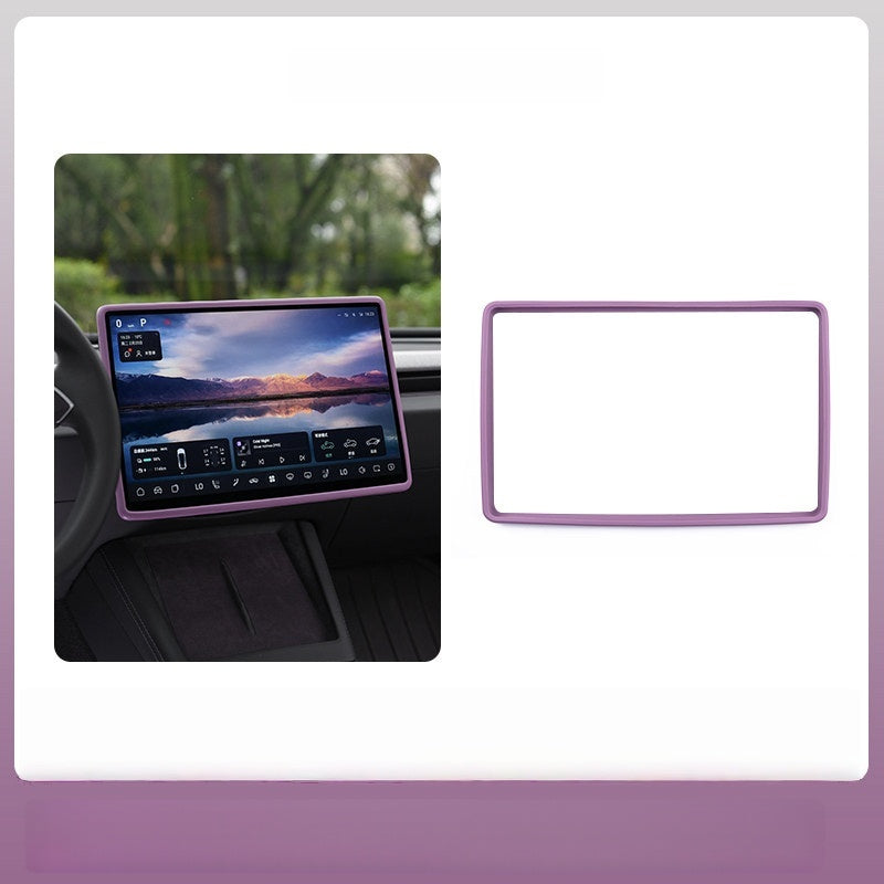 Custom Silicone Center Display Frame Cover for Deepal S05 S07 L07 -Screen Bezel Protector