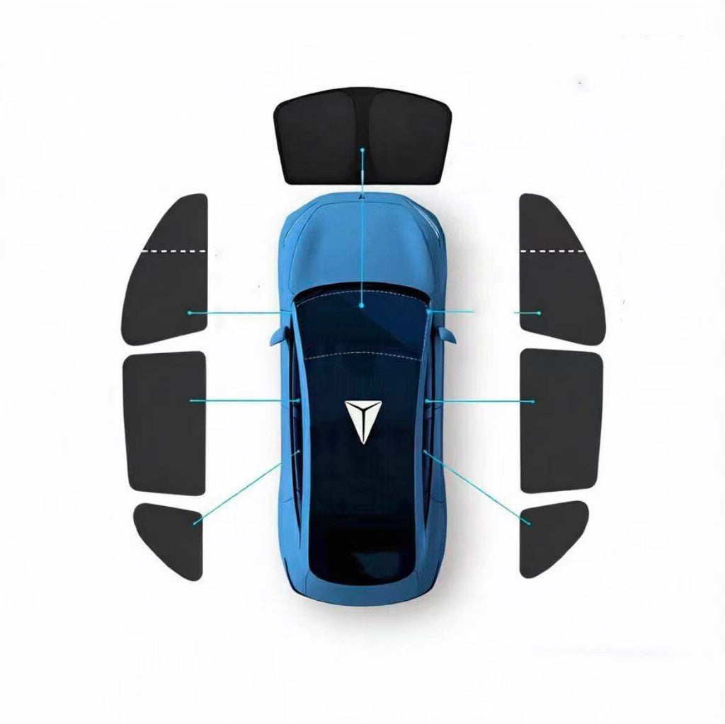 Custom Fit Car Window Sun Shade Set for Deepal S05 S07 G318 L07 - UV Blocking & Privacy
