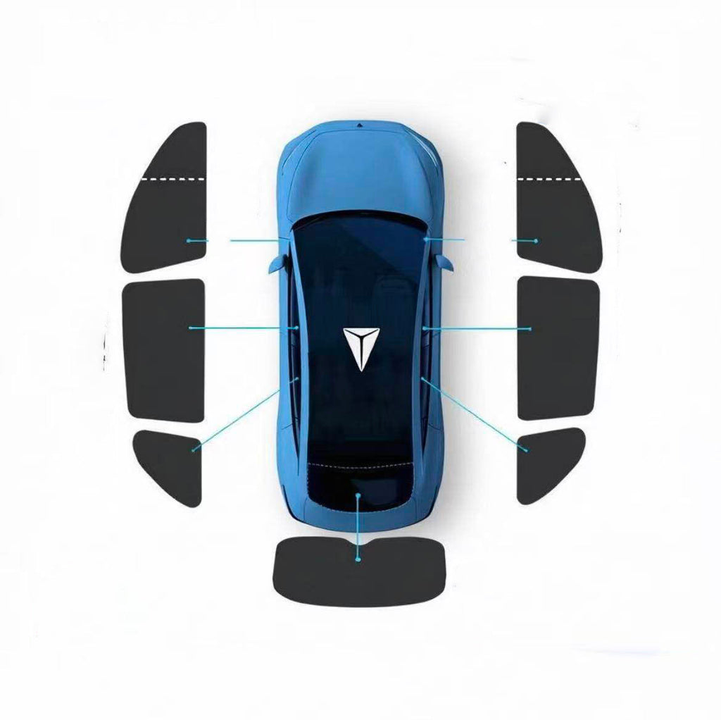 Custom Fit Car Window Sun Shade Set for Deepal S05 S07 G318 L07 - UV Blocking & Privacy