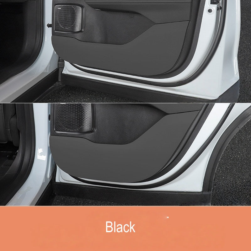 Deepal S05 Custom Fit Leather Door Kick Pad Protector | Scratch & Scuff Guard for LHD & RHD