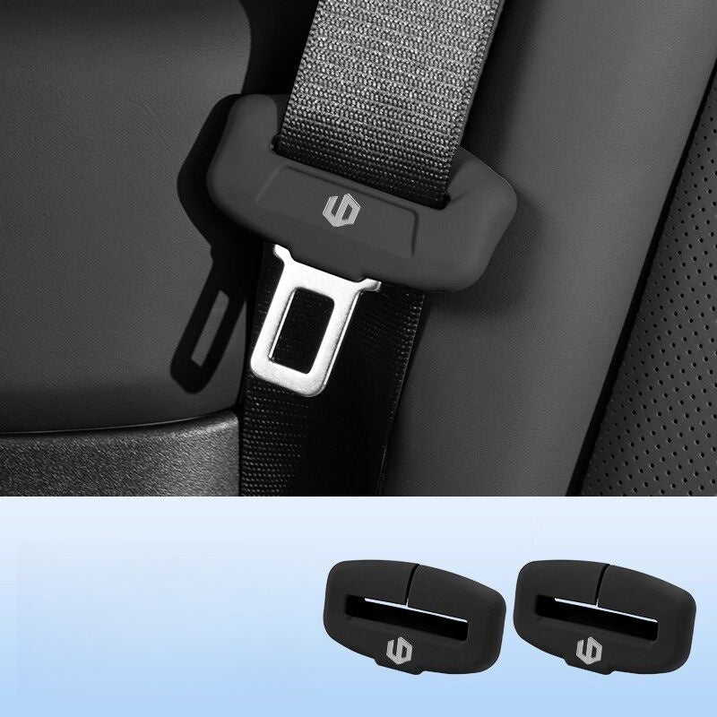 Custom Seat Belt Buckle Protector Cover for Leapmotor C10 C01 B01 T03 A10 B10 - Soft Silicone Anti Scratch Interior Guard