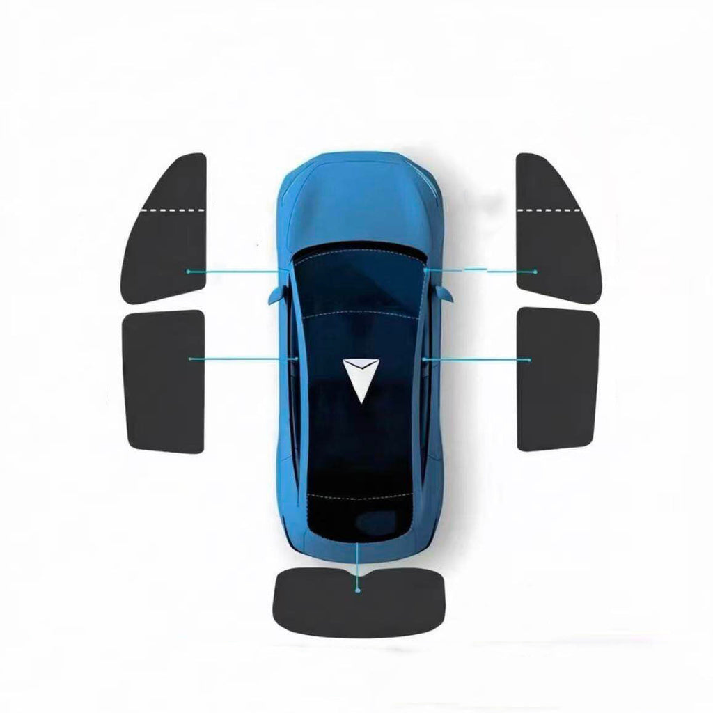 Custom Fit Car Window Sun Shade Set for Deepal S05 S07 G318 L07 - UV Blocking & Privacy