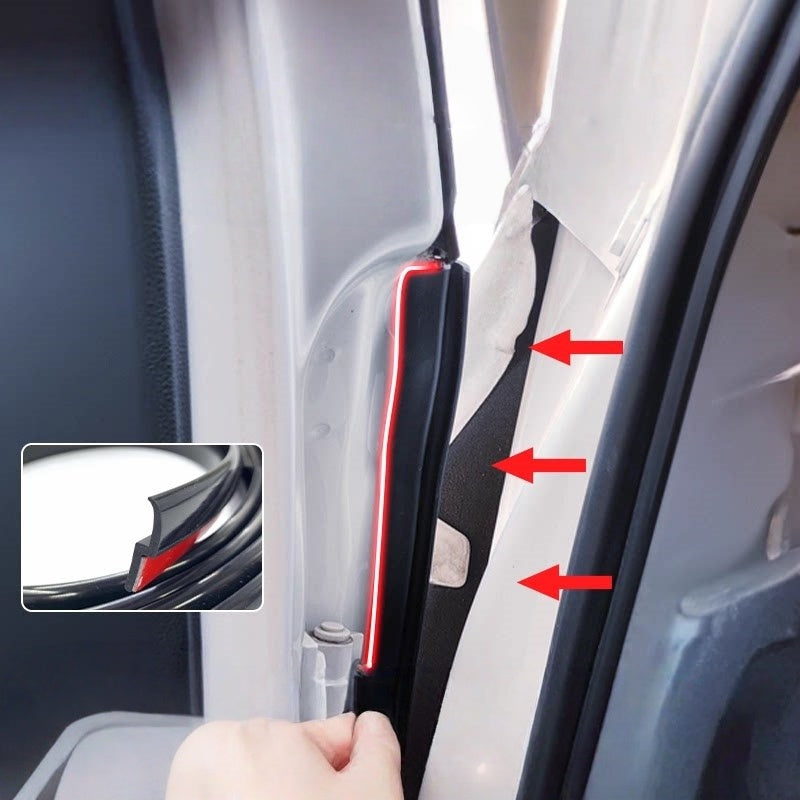 Custom Fit Door A B C Pillar Seal Strip for Deepal S05 S07 S7 SL03 L07 Wind Noise Reduction