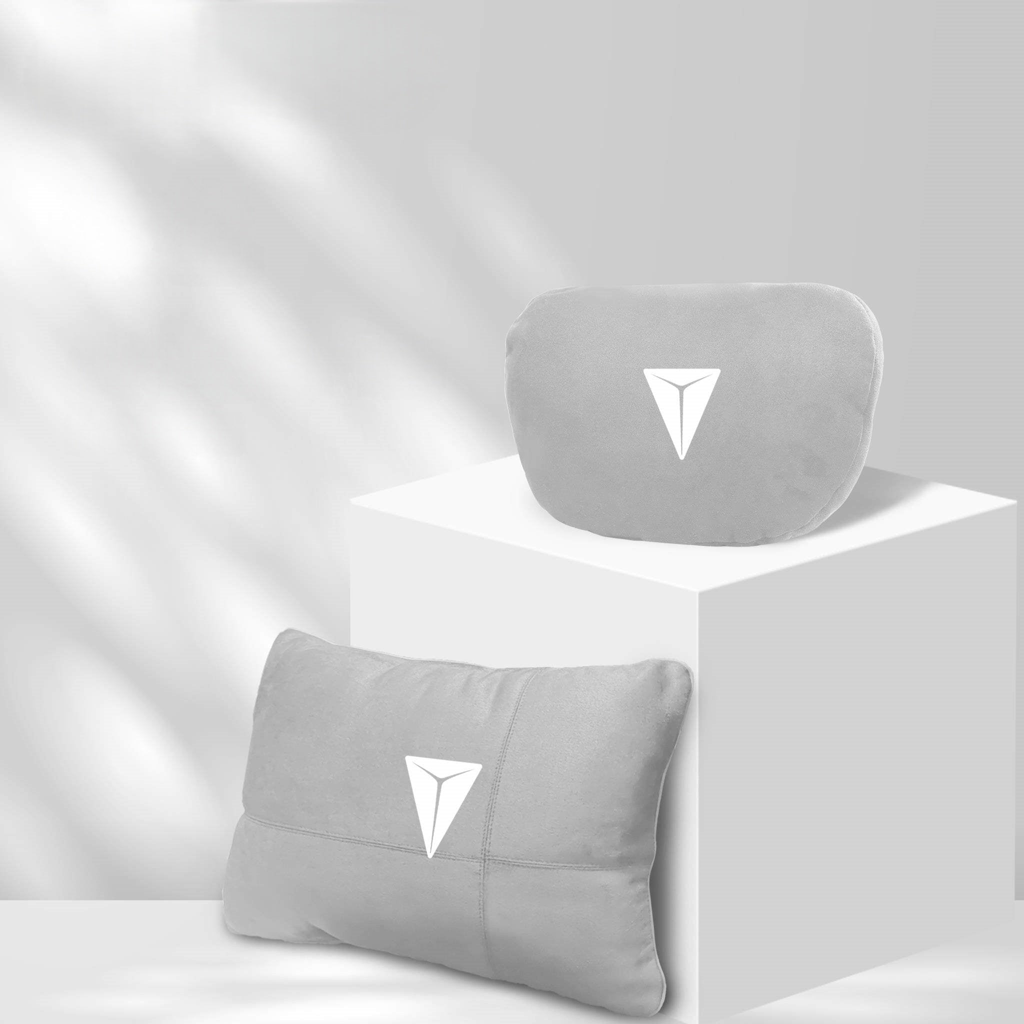 Cloud-Style Headrest & Lumbar Cushion Set for Deepal S05 S07 -Ergonomic Neck & Back Support