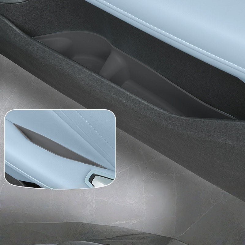 Custom Fit Door Storage Box and Cup Holder Mat Set for Deepal S05 Interior Protection