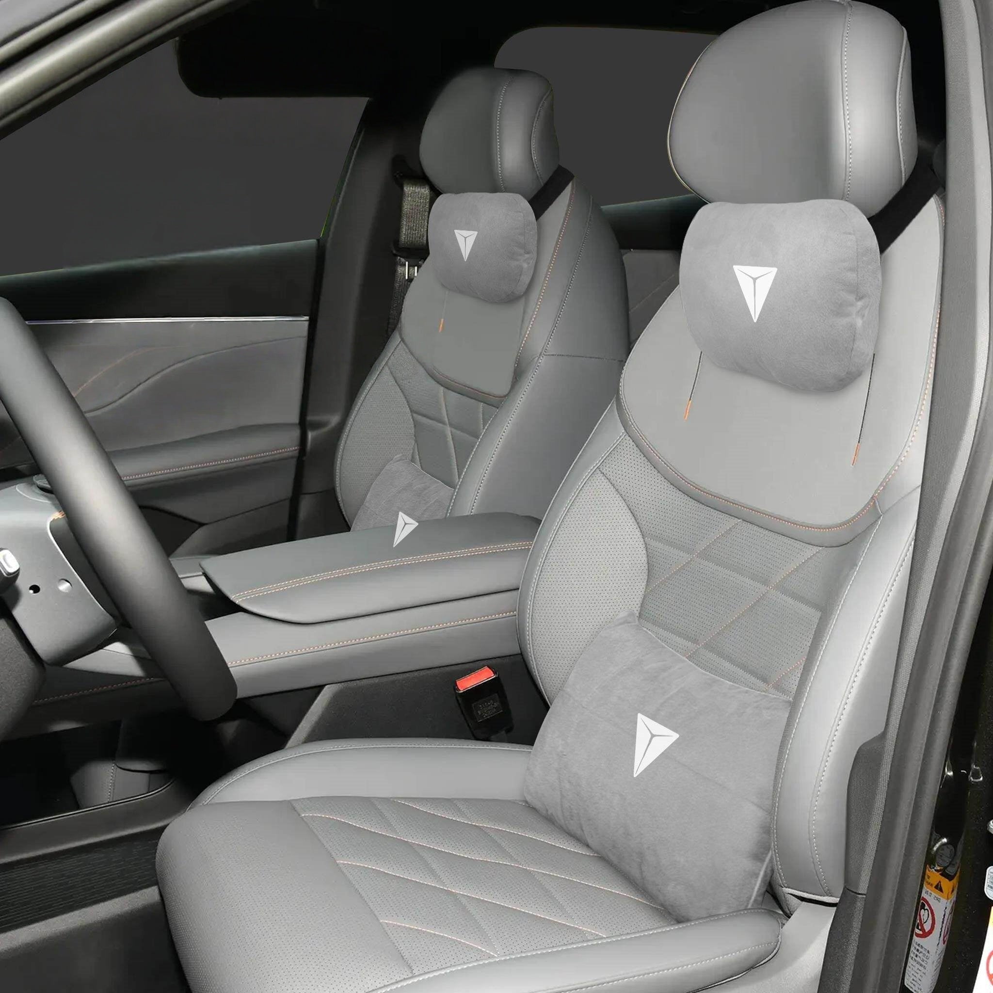 Cloud-Style Headrest & Lumbar Cushion Set for Deepal S05 S07 -Ergonomic Neck & Back Support