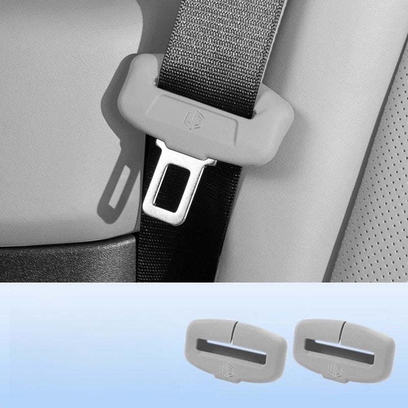 Custom Seat Belt Buckle Protector Cover for Leapmotor C10 C01 B01 T03 A10 B10 - Soft Silicone Anti Scratch Interior Guard