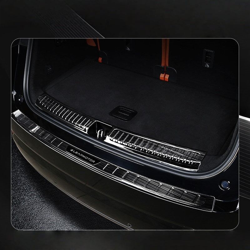 Custom Stainless Steel Door Sill Protector for Leapmotor A10 B01 B10 D19 D99 C10 C11 C16 T03 Anti Scratch Entry Guard