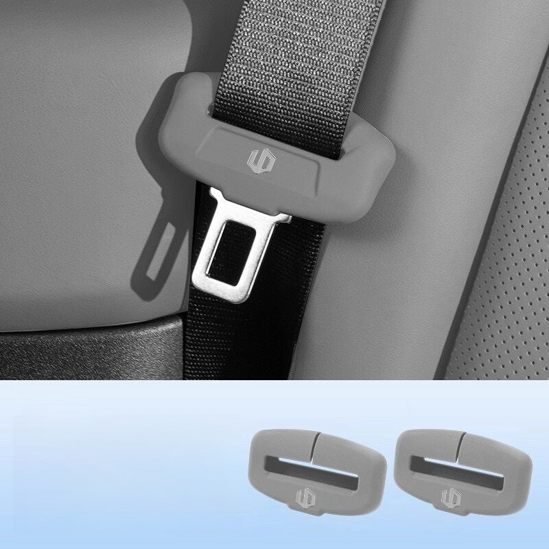 Custom Seat Belt Buckle Protector Cover for Leapmotor C10 C01 B01 T03 A10 B10 - Soft Silicone Anti Scratch Interior Guard
