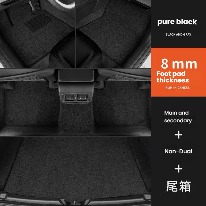 Premium Custom Fit Carpet Floor Mats for Leapmotor B10 T03 C10 D19 A10 Lafa5 - Full Coverage Interior Protection