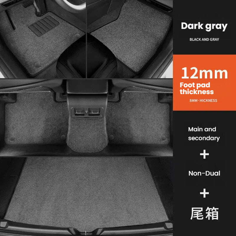 Premium Custom Fit Carpet Floor Mats for Leapmotor B10 T03 C10 D19 A10 Lafa5 - Full Coverage Interior Protection