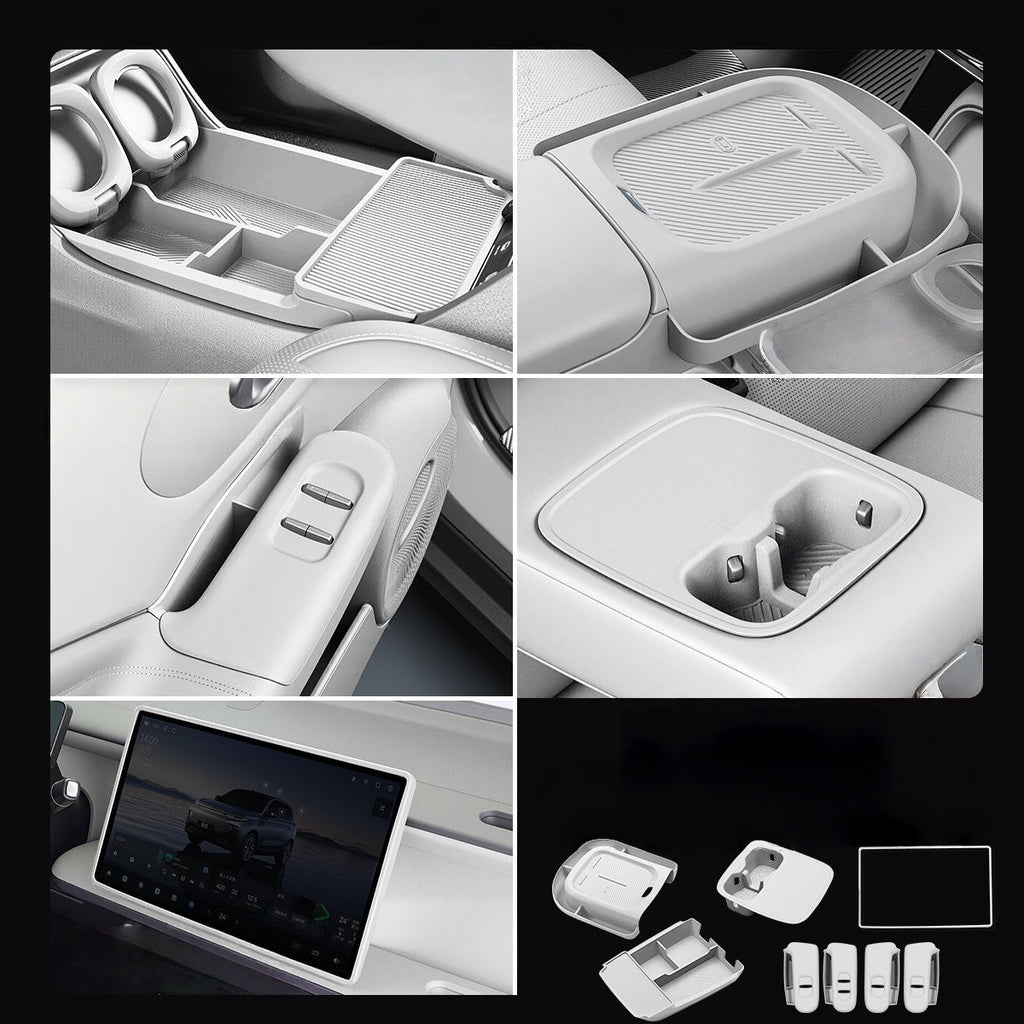 Custom Fit Center Console Silicone Mat Set for Leapmotor B10 Interior Protection