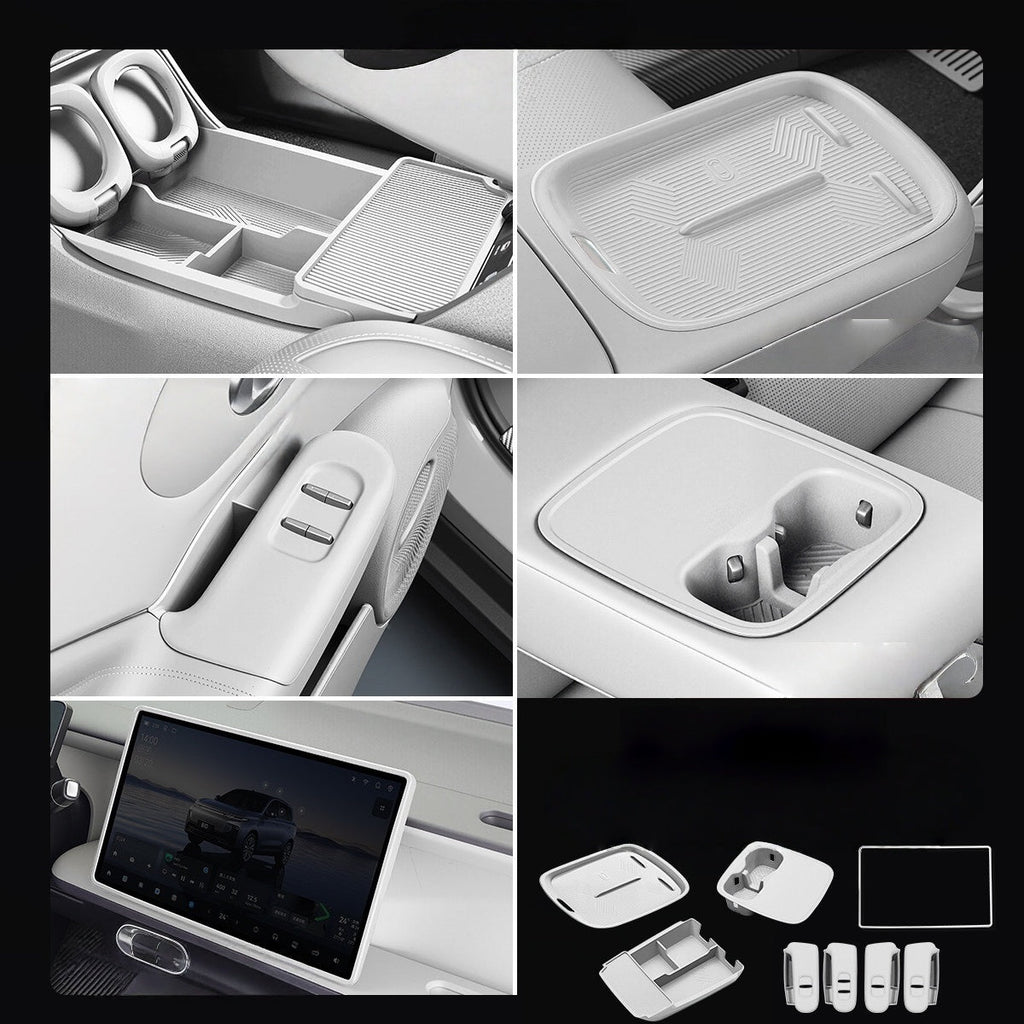 Custom Fit Center Console Silicone Mat Set for Leapmotor B10 Interior Protection