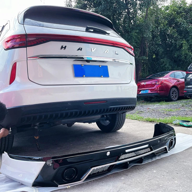 Custom Front Rear Bumper Spoiler & Tail Wing for Great Wall Haval 3rd Gen H6 2023