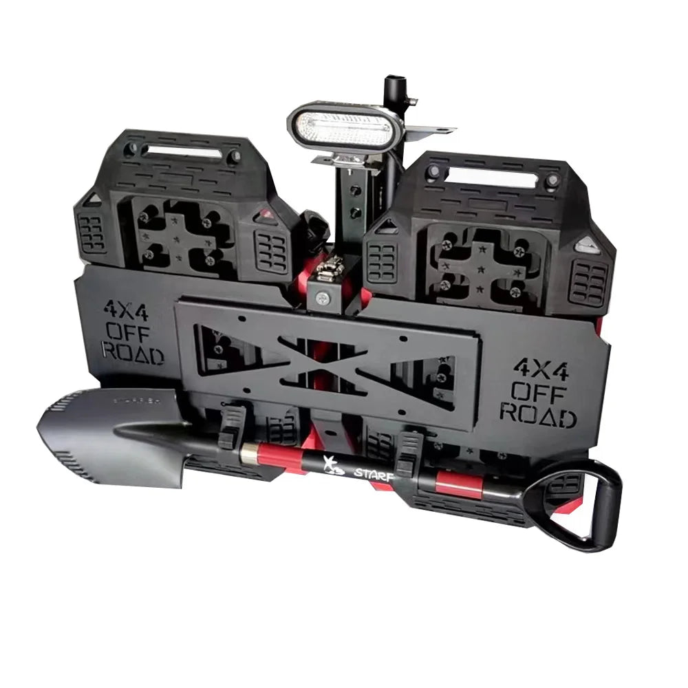 Off-Road Tailgate Integrated Equipment Group Drop Tank Modification Fit For Tank 300 2021-2024 with High Mounted Brake Light and Shovel