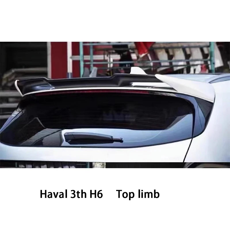 Custom Front Rear Bumper Spoiler & Tail Wing for Great Wall Haval 3rd Gen H6 2023