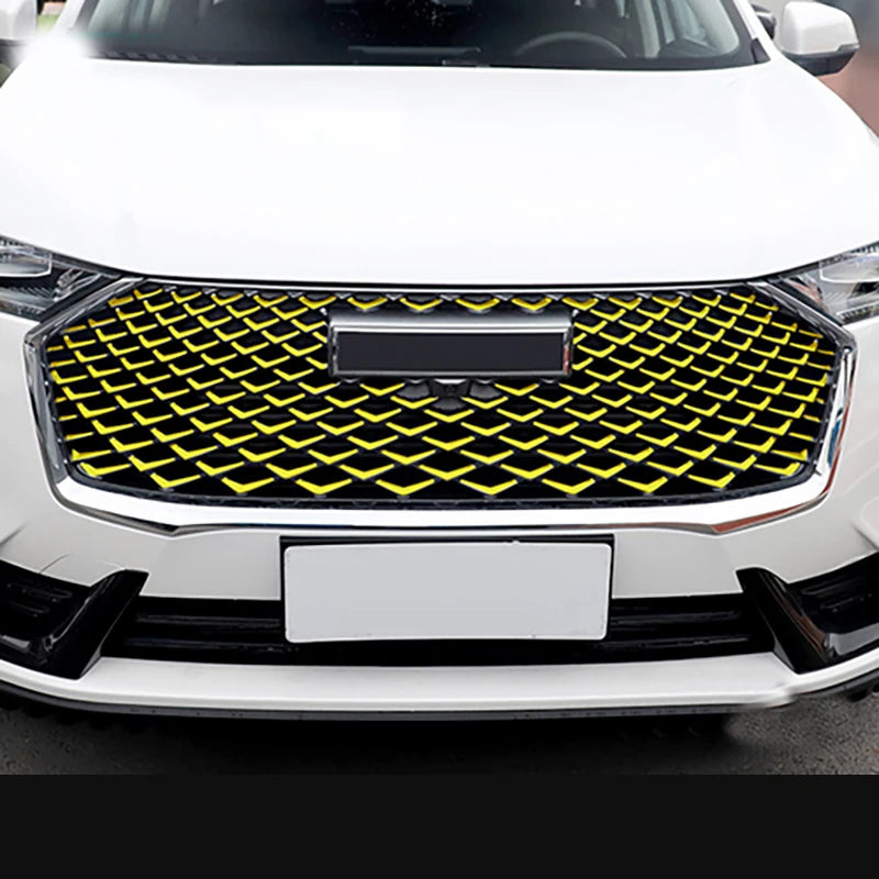 Car Front Grille Grid Color Change Decals for GWM Haval H6 3rd Gen 2021 2022 - Buy One Get One Free