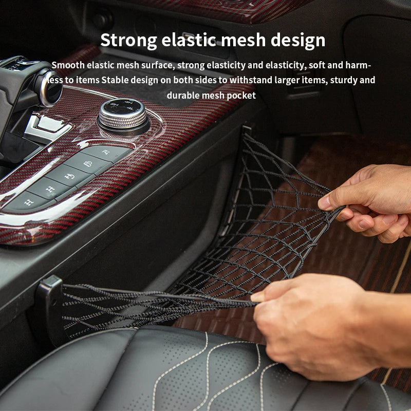 GWM Tank 300 Central Control Storage Mesh Pocket -2 Pack Interior Organizer for Driver & Passenger