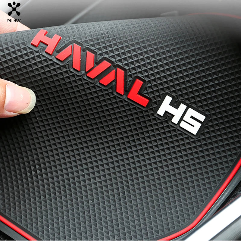 2024 Haval H5 Door Groove Pad Non-Slip Interior Mat | GWM Great Wall Rubber Cup Cushion