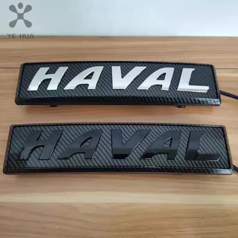 LED Front Badge Light Emblem for Great Wall GWM Haval H6 3rd Gen 2022 2023 -Auto Decal Upgrade