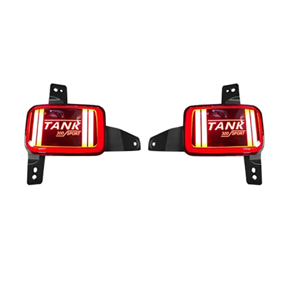 Custom Rear Bumper Lights Assembly With Brake Light Turn Signal for Great Wall GWM WEY Tank 300 2021-2024
