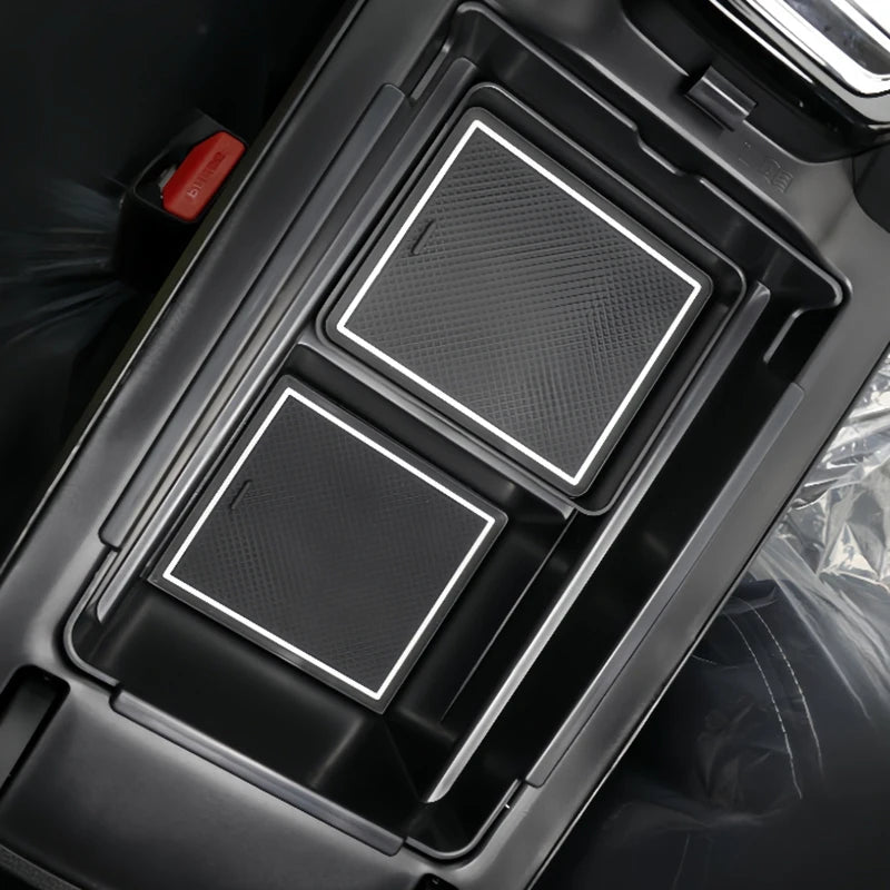 Haval H6 PHEV 2023 Schwarze Schiebe-Armlehnen-Aufbewahrungsbox Passgenauer Mittelkonsole-Organizer
