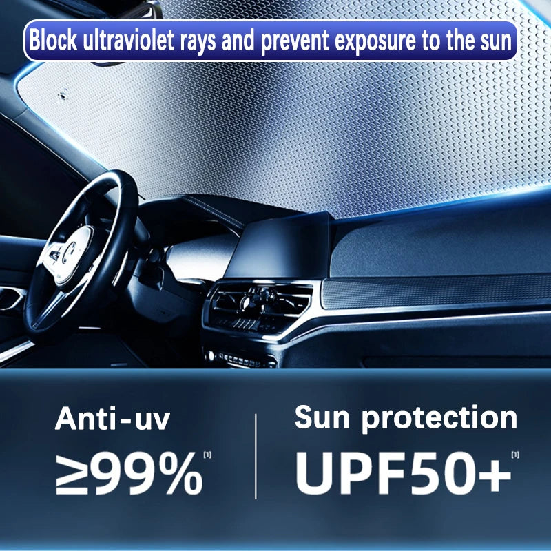 Custom Fit Car Windshield Sun Shade Visor for Ora Good Cat Funky Cat 2020 2021 2022 2023 2024 UV Blocking Interior Protector