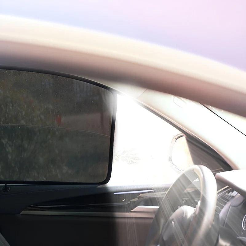 Rideau pare-soleil en maille pour MG