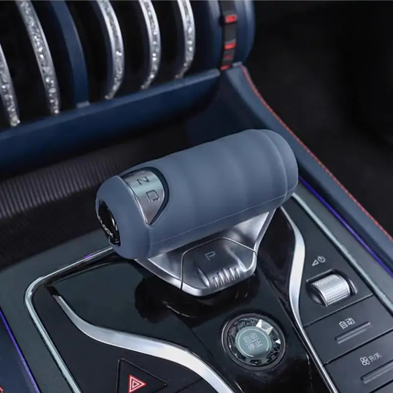 Silica Gel Gear Shift Collars Armrest Box Cover for Atto 3 BYD3