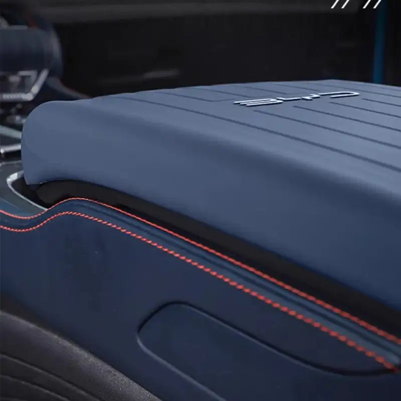 Silica Gel Gear Shift Collars Armrest Box Cover for Atto 3 BYD7