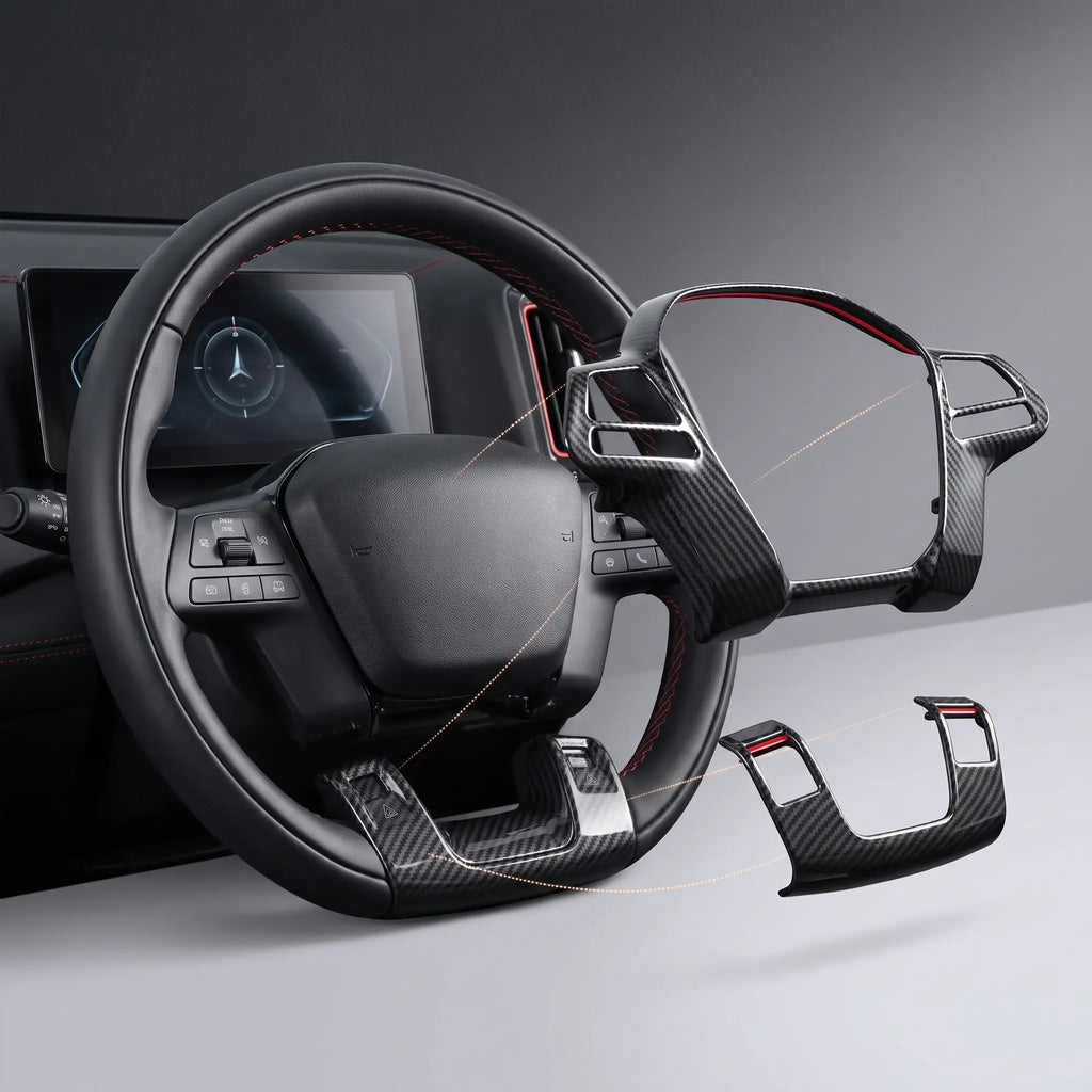 Anti-Slip Steering Wheel Cover Wrap for BYD Shark 6 | carblaze 1