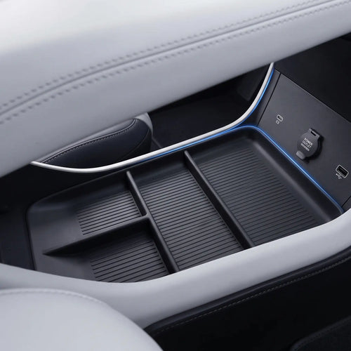 Lower Center Console Storage Box Organizer Tray Secondary Bin for Geely EX5 / EM-i | carblaze 1