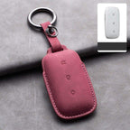 Suede Leather Key Holder for GeelyEX5/Geely Starray EM-i Geely4