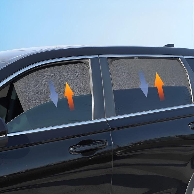Sunshade Visor Mesh Curtain for Volvo - Privacy, Heat Blocking & Mosquito Protection