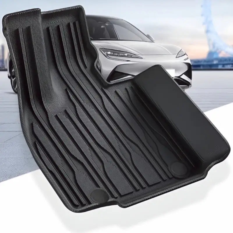 TPE Floor Mats & Trunk & Frunk Mats Custom Fit for Sealion 7 BYD5