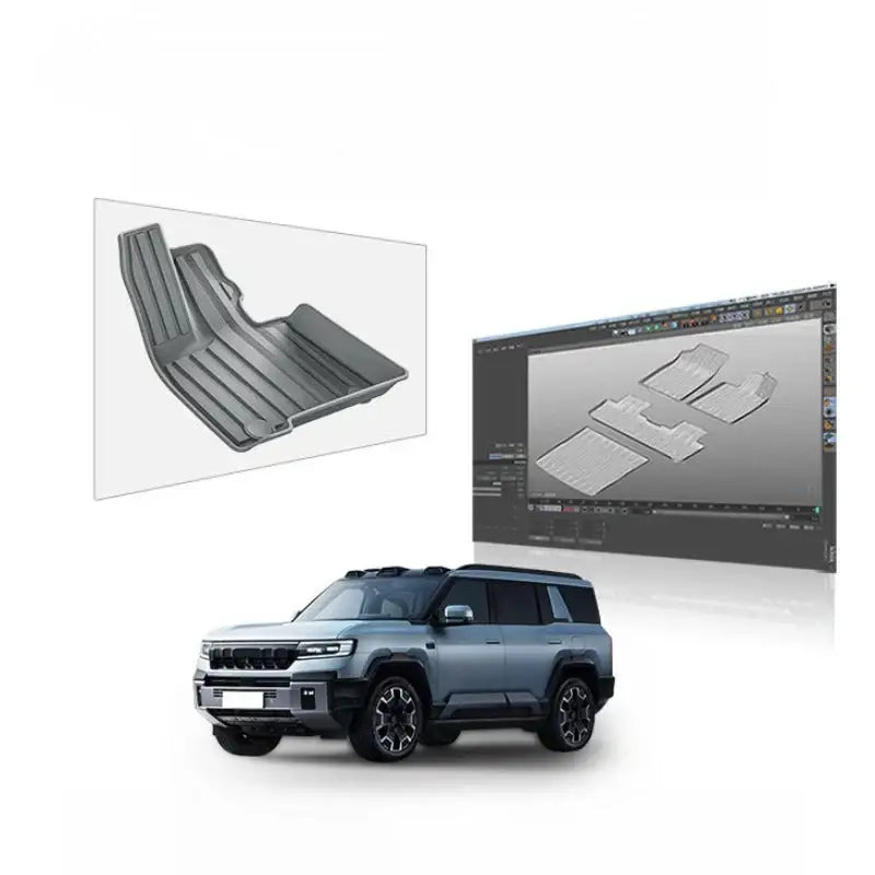 TPE Floor Mats & Trunk Mat for Denza B8 BYD5