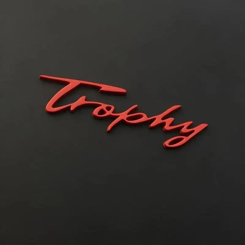 Xpower & Trophy Car Modification Stickers  Logo