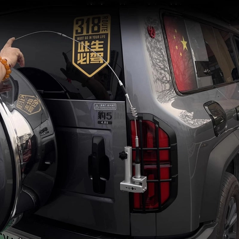 Suporte da Antena da Bandeira da Porta da Mala para Fangchengbao Bao 5/Denza B5