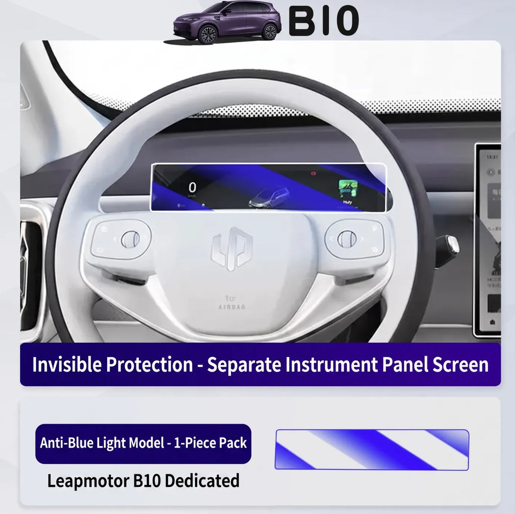 Tempered Glass Screen Protector for Leapmotor B10 Navigation