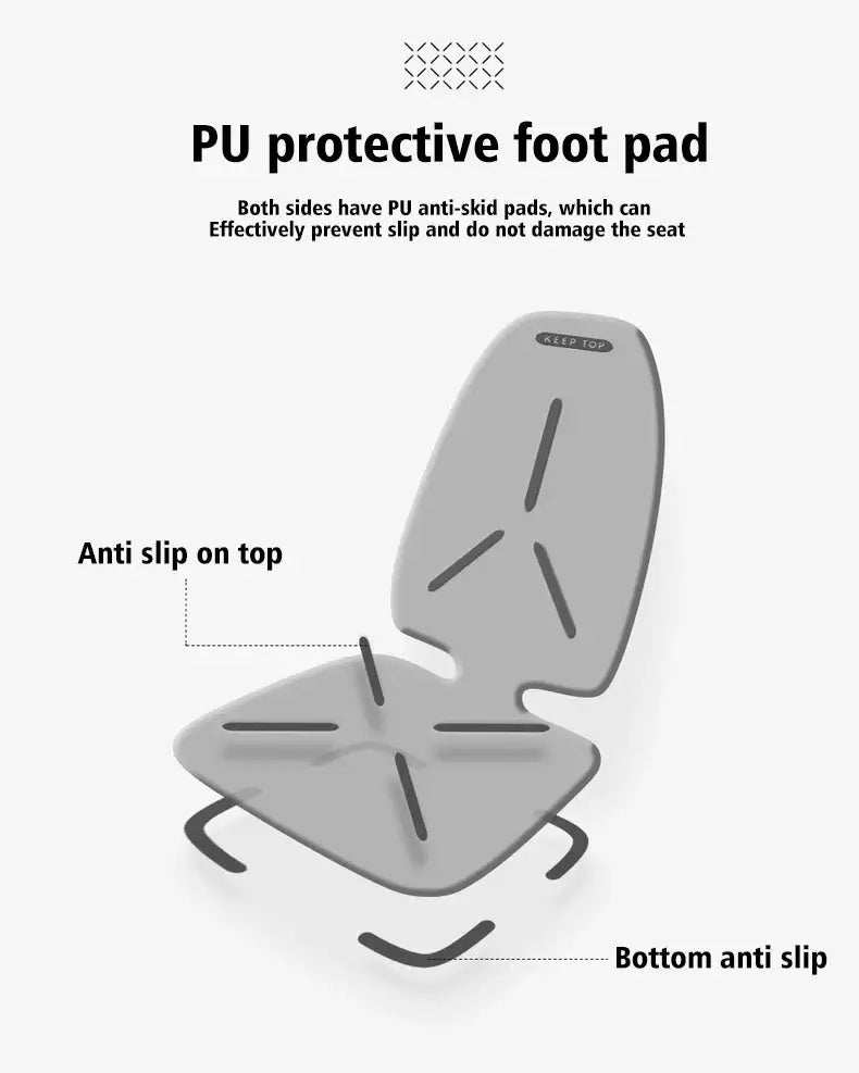 Car Child Safety Seat Pad Protection Bottom Wear Mat CHERY14