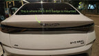 Rear Bumper Glossy Black Badges LOGO for BYD BYD8