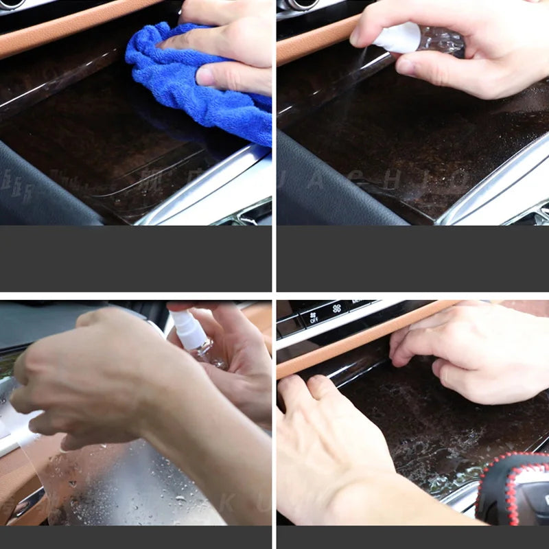 TPU Protective Film for Haval H6 3rd Generation Interior -Center Console, Gear Panel, Navigation, Dashboard, Door & Window Sticker Kit