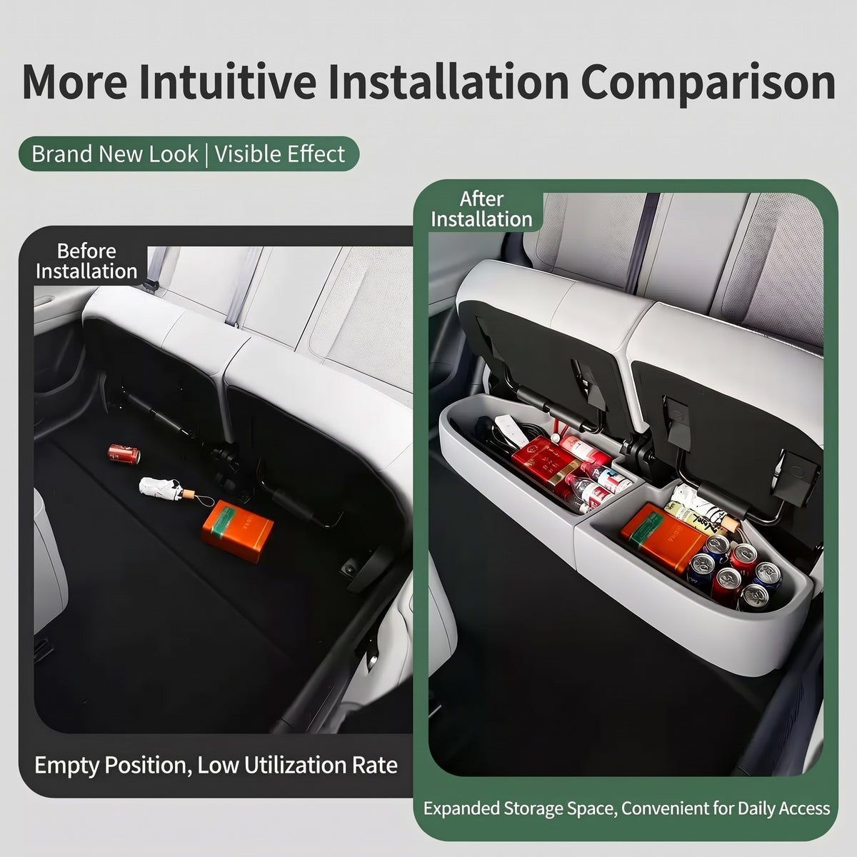 Under Seat Storage Organizer for Leapmotor B03X | Custom Fit