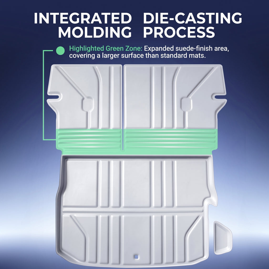 Custom Fit Cargo Liner & Trunk Mat for Leapmotor B03X - Integrated Seat Back All-Weather Mat