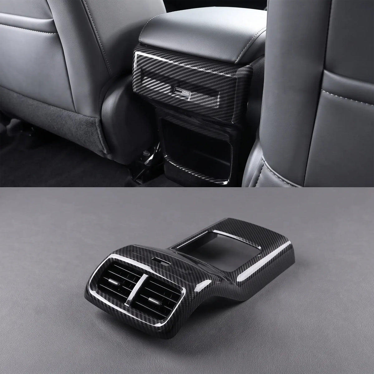 Rear Seat Center Console Air Conditioning Vent Grill Cover Trim for MG4 | carblaze 1